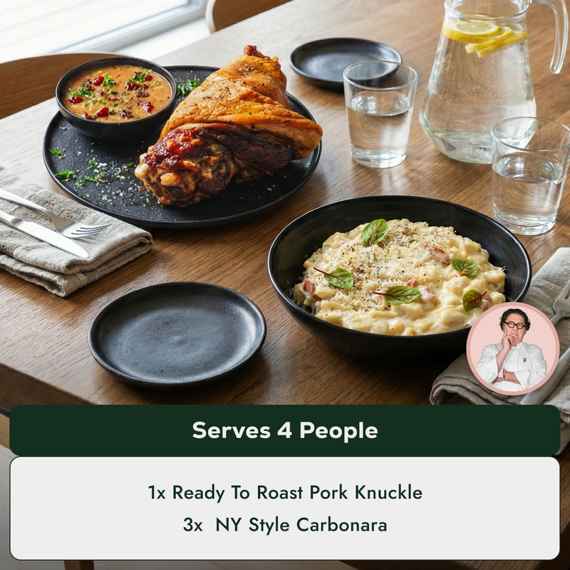 Load image into Gallery viewer, Roasted Pork Knuckle & Carbonara Collection