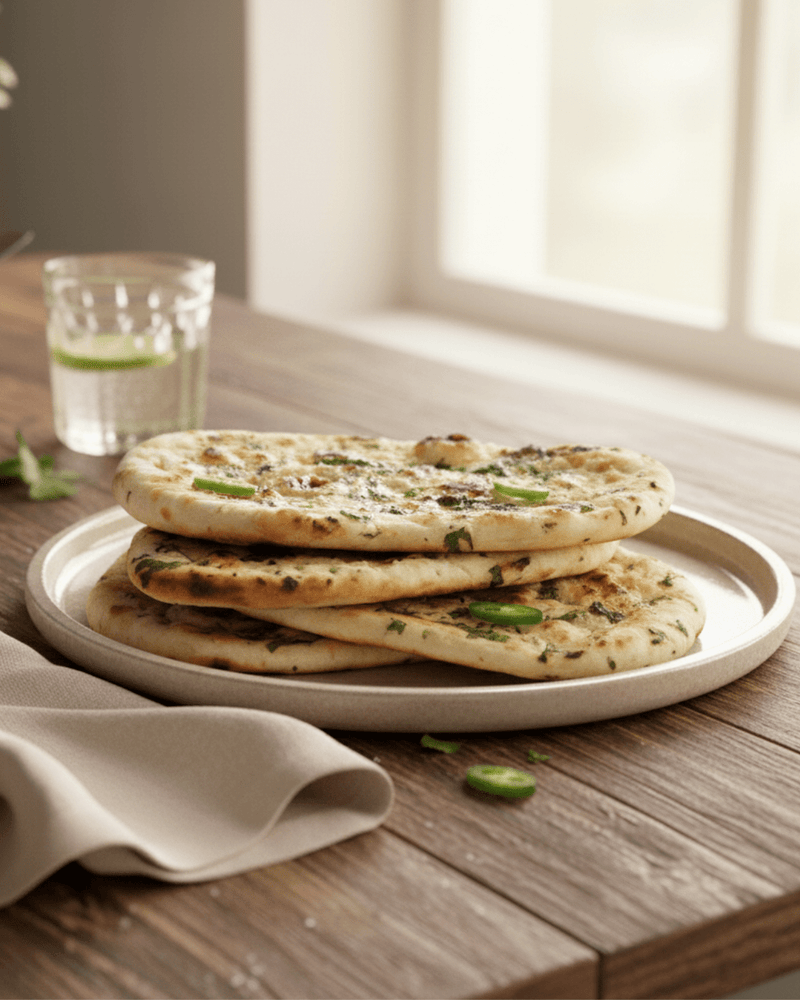 Load image into Gallery viewer, Garlic & Coriander Naan - Providoor