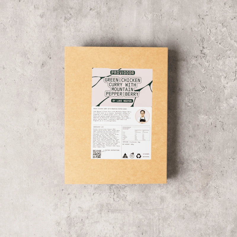 Load image into Gallery viewer, Green Chicken Curry with Mountain Pepper Berry - Providoor