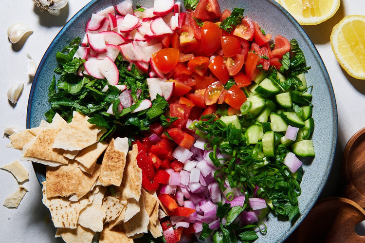Fattoush Chopped Salad Recipe - Providoor