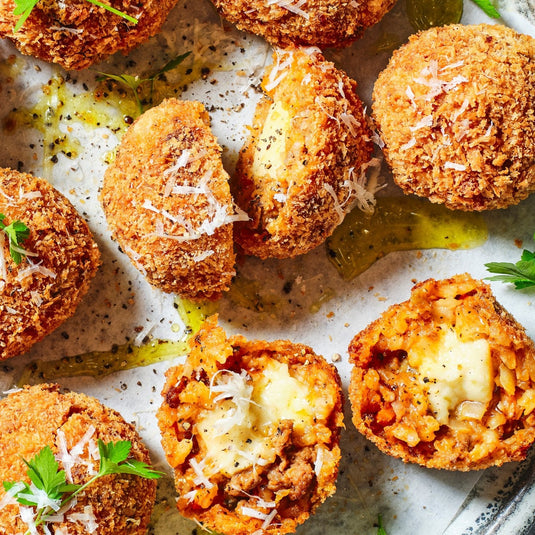 Arancini of Spiced Beef Moussaka - Providoor