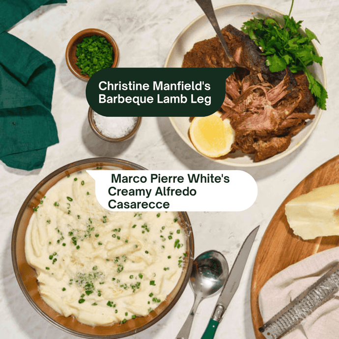 Barbeque Lamb Leg & Alfredo - Providoor