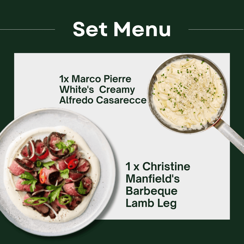 Load image into Gallery viewer, Barbeque Lamb Leg &amp; Alfredo - Providoor
