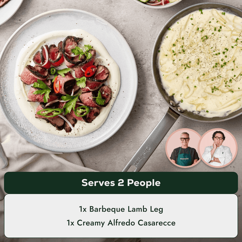 Barbeque Lamb Leg & Alfredo Collection - Providoor