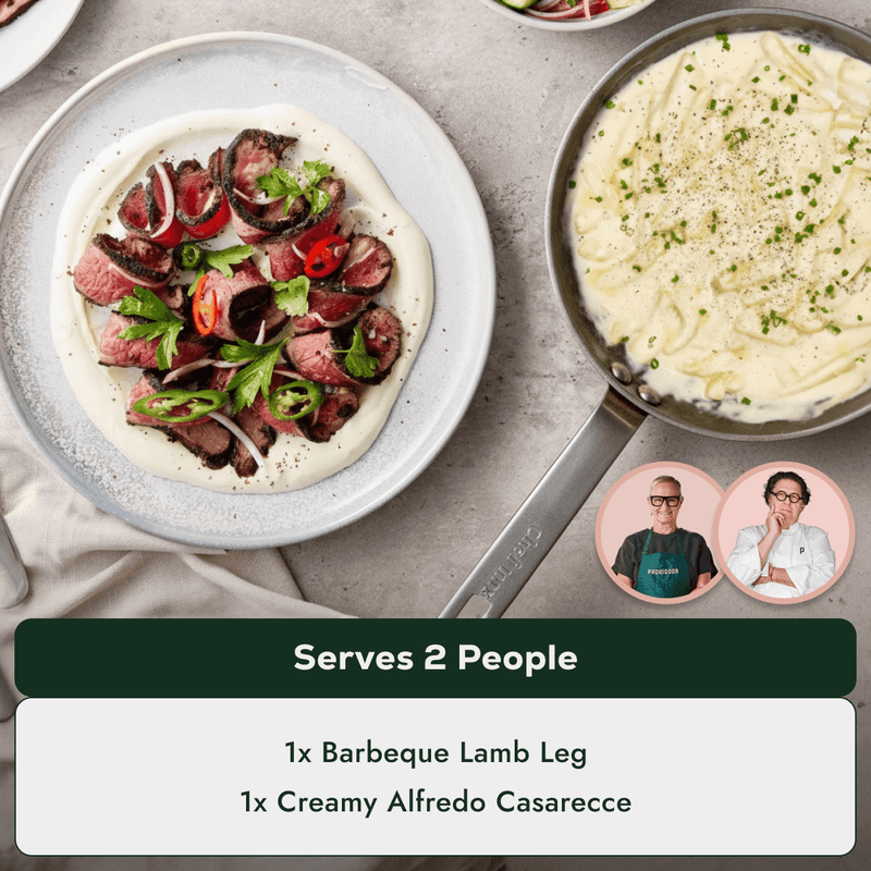 Load image into Gallery viewer, Barbeque Lamb Leg &amp; Alfredo Collection - Providoor
