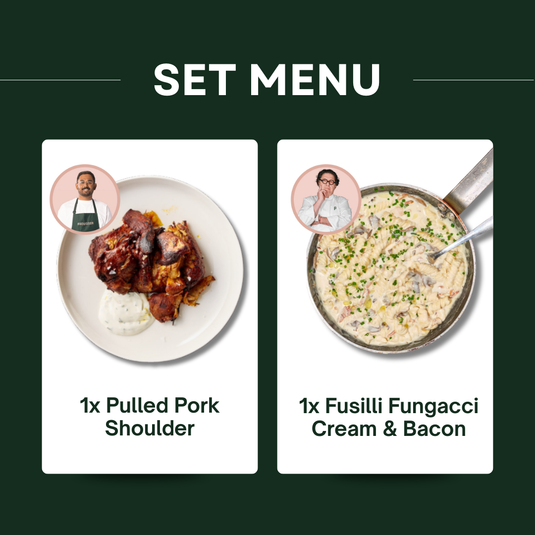 Pulled Pork Shoulder & Fusilli