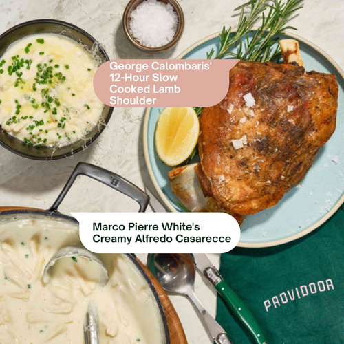 Slow Cooked Lamb Shoulder & Alfredo