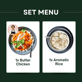 Butter Chicken & Aromatic Rice - Providoor