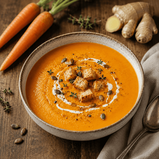 Carrot Ginger and Brown Butter Soup - Providoor