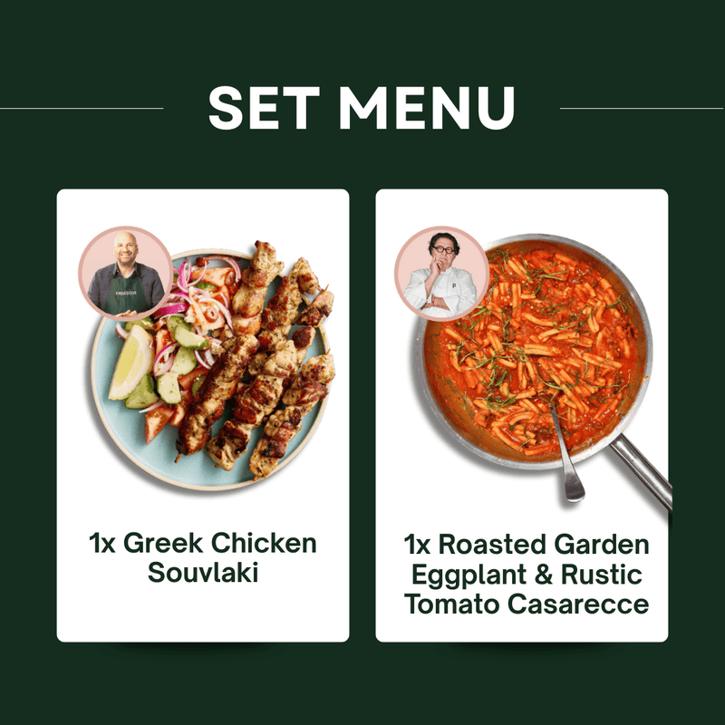 Load image into Gallery viewer, Greek Chicken Souvlaki &amp; Casarecce - Providoor
