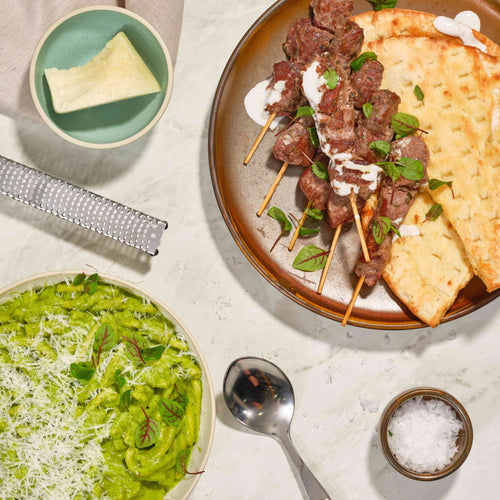 Greek Lamb Souvlaki & Creamy Basil Pesto - Providoor