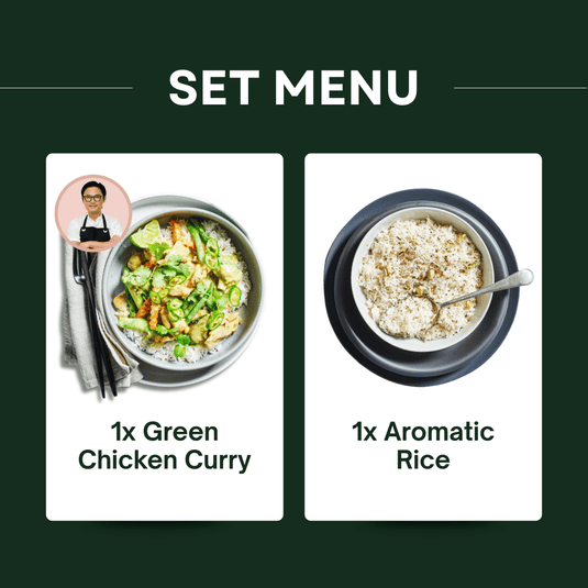 Green Chicken Curry & Aromatic Rice - Providoor