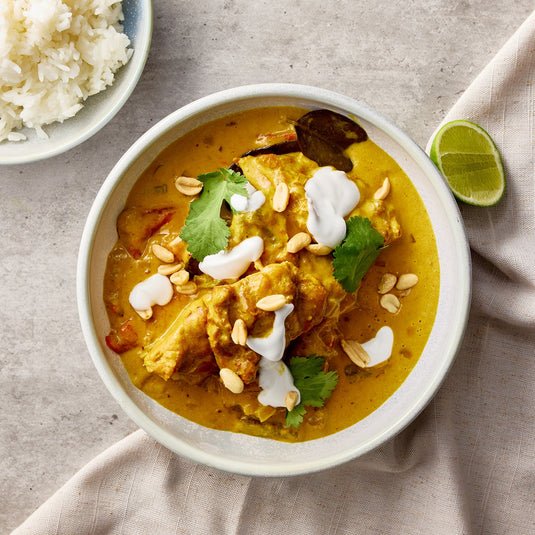 Green Chicken Curry, Satay Chicken & Aromatic Rice - Providoor