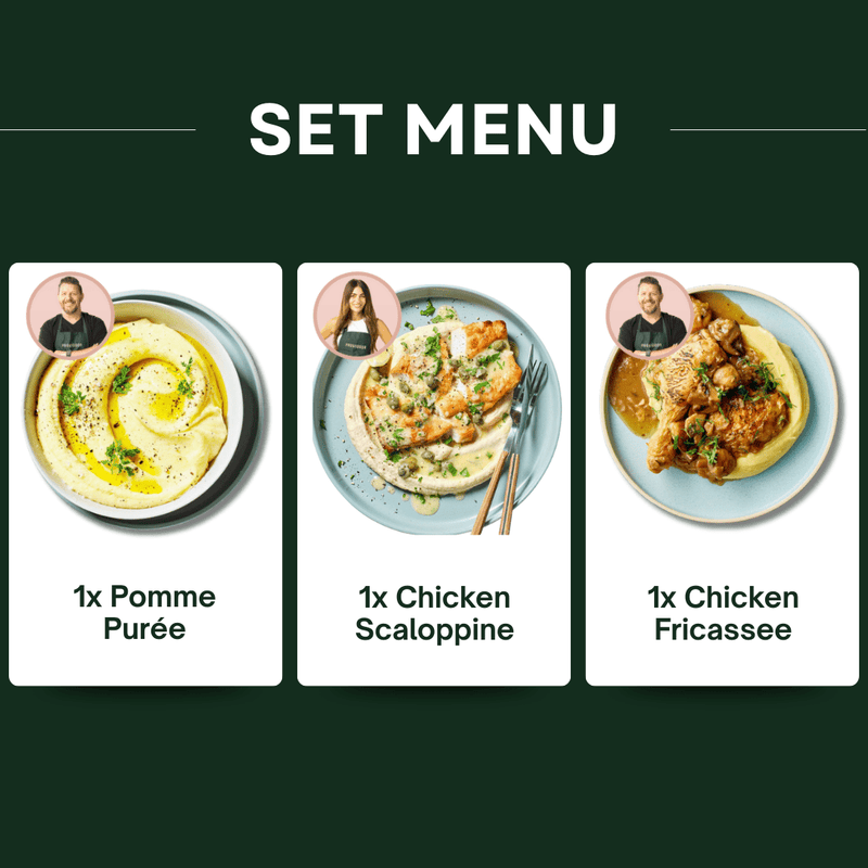 Load image into Gallery viewer, Lemon Chicken Scaloppine, Chicken Fricassee &amp; Pomme Purée - Providoor
