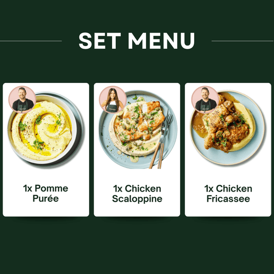Lemon Chicken Scaloppine, Chicken Fricassee & Pomme Purée - Providoor