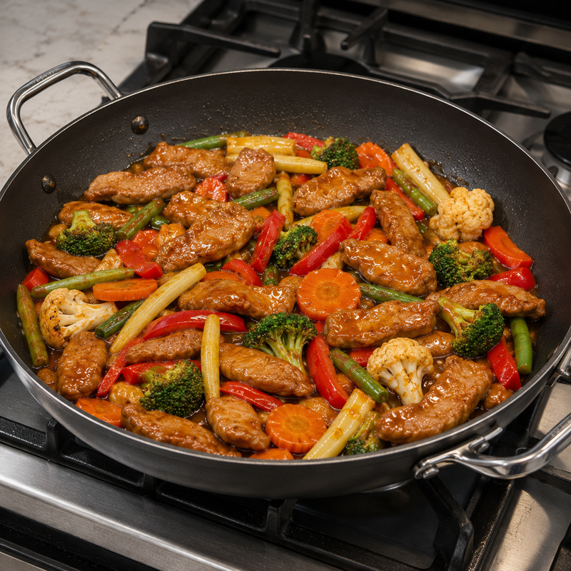 Load image into Gallery viewer, Sticky Sweet and Sour Pork Stir Fry Kit
