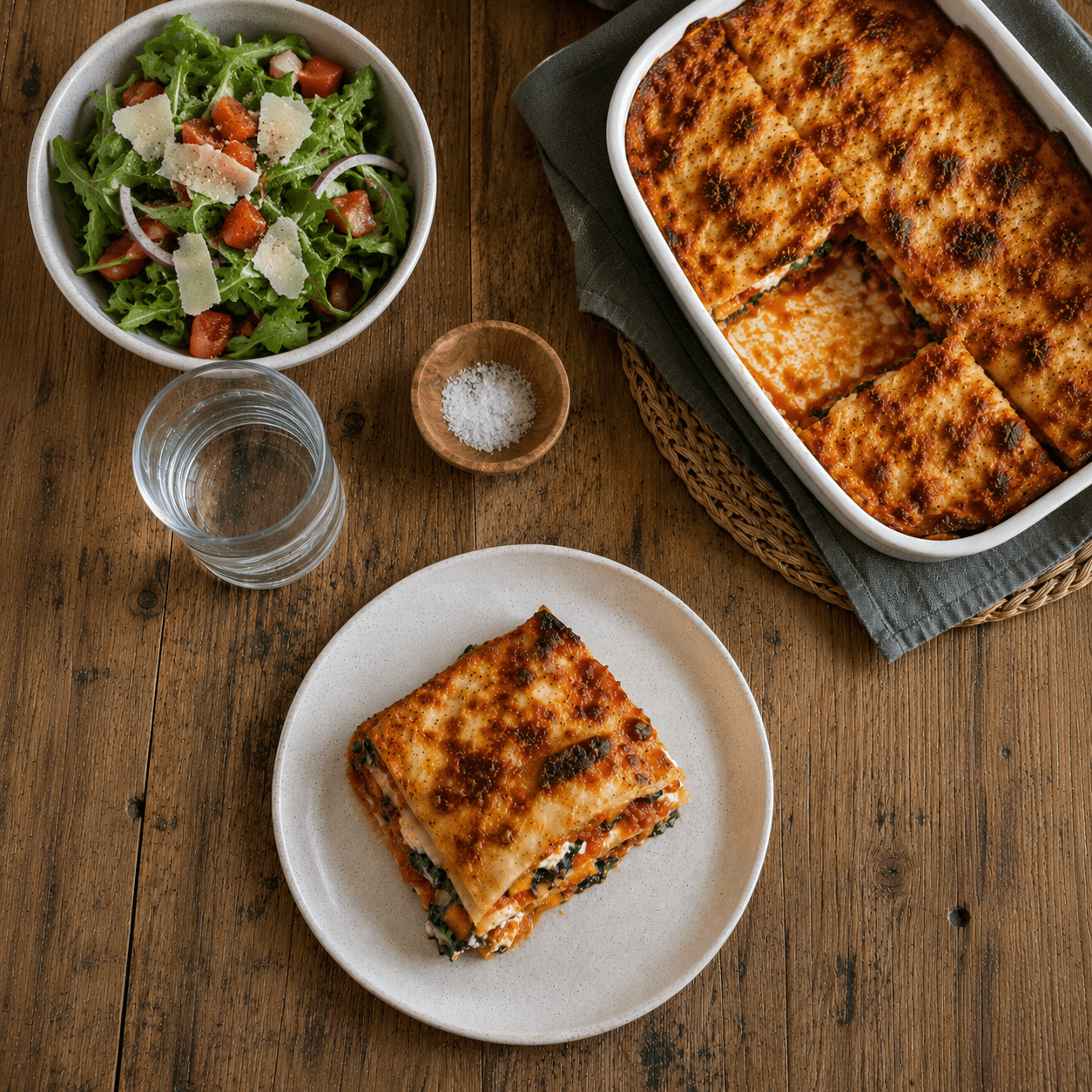 Roasted Pumpkin, Spinach and Ricotta Lasagne - Providoor