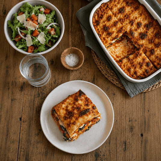 Roasted Pumpkin, Spinach and Ricotta Lasagne - Providoor