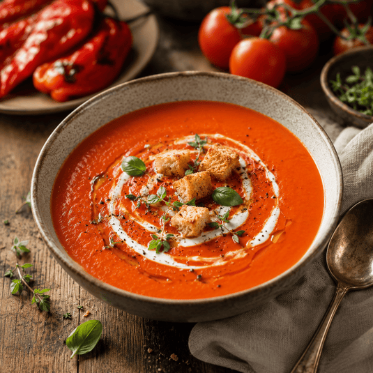 Roasted Tomato and Red Pepper Soup - Providoor